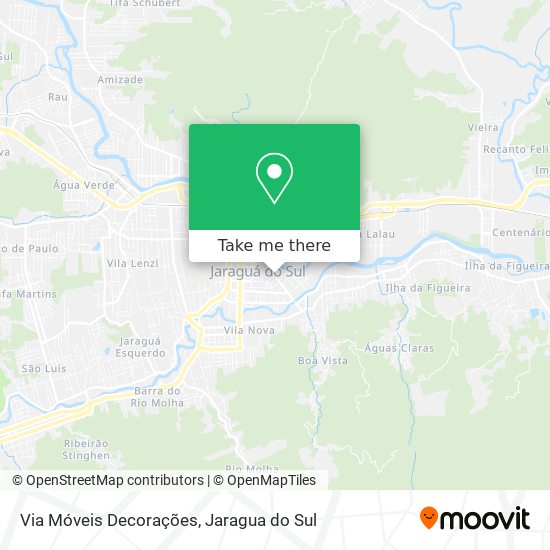 Via Móveis Decorações map