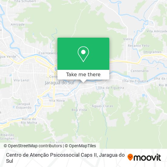 Centro de Atenção Psicossocial Caps II map