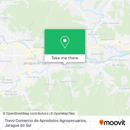 Trevo Comercio de Aprodutos Agropecuarios map