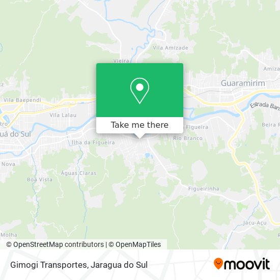 Gimogi Transportes map