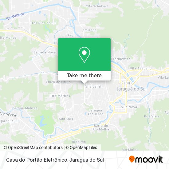 Casa do Portão Eletrônico map