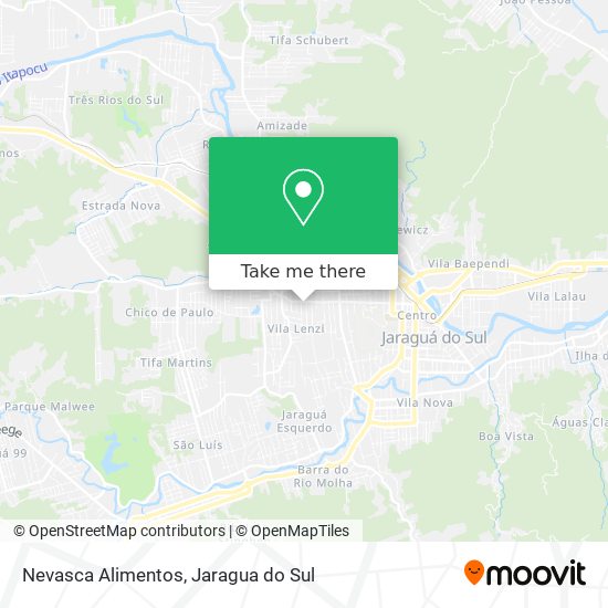 Nevasca Alimentos map