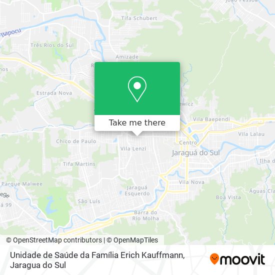 Unidade de Saúde da Família Erich Kauffmann map