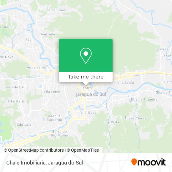 Chale Imobiliaria map