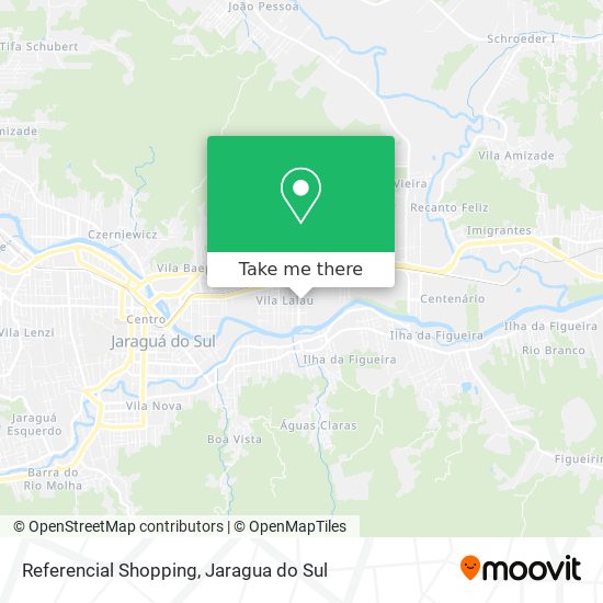 Referencial Shopping map