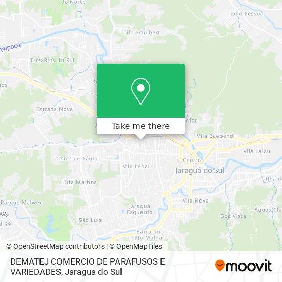 DEMATEJ COMERCIO DE PARAFUSOS E VARIEDADES map