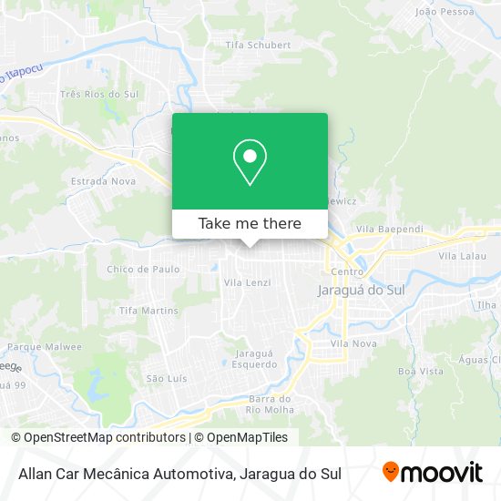 Allan Car Mecânica Automotiva map