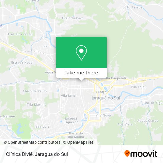 Clínica Diviê map