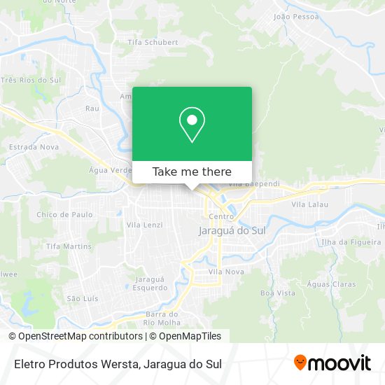Eletro Produtos Wersta map