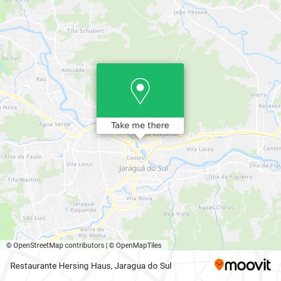 Restaurante Hersing Haus map