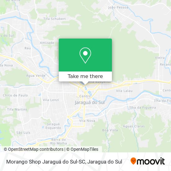 Morango Shop Jaraguá do Sul-SC map