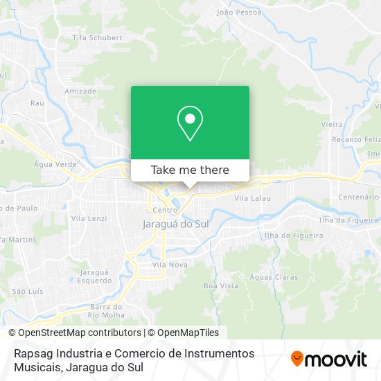 Rapsag Industria e Comercio de Instrumentos Musicais map