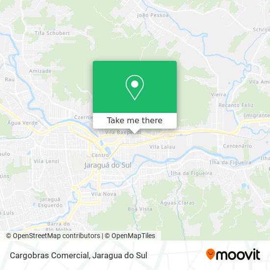 Cargobras Comercial map