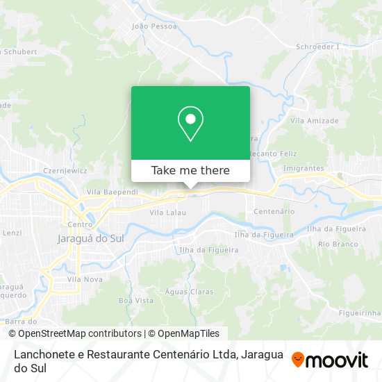 Lanchonete e Restaurante Centenário Ltda map