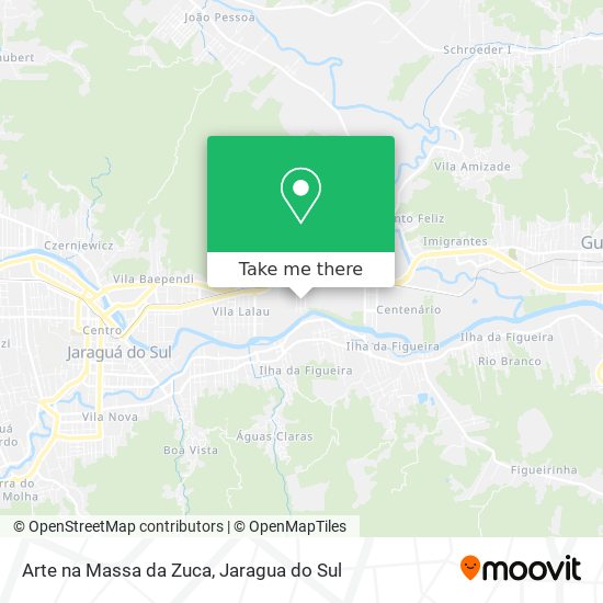 Arte na Massa da Zuca map