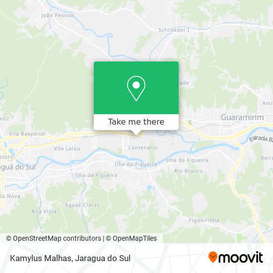 Kamylus Malhas map