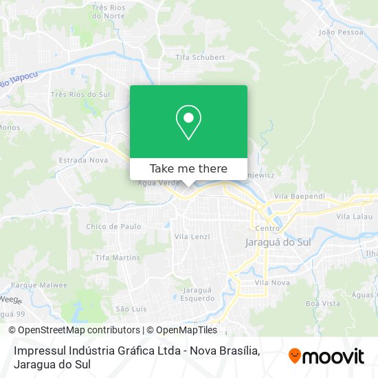 Impressul Indústria Gráfica Ltda - Nova Brasília map