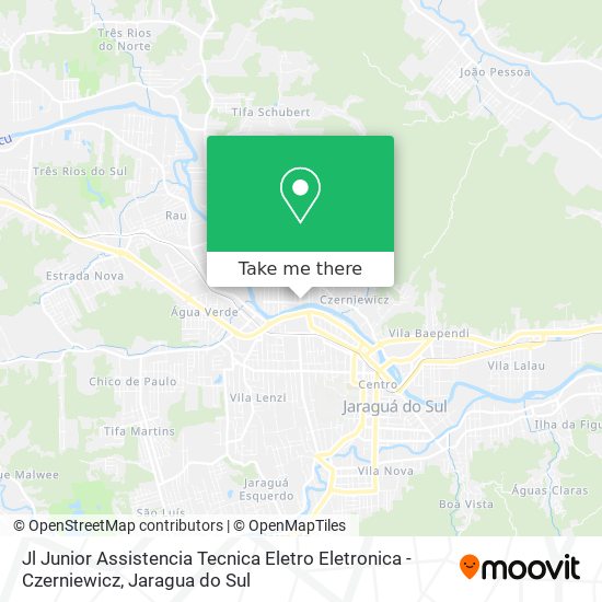 Jl Junior Assistencia Tecnica Eletro Eletronica - Czerniewicz map