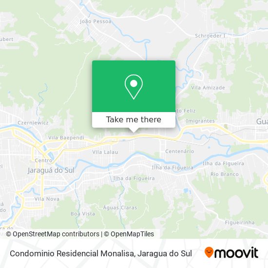 Condominio Residencial Monalisa map