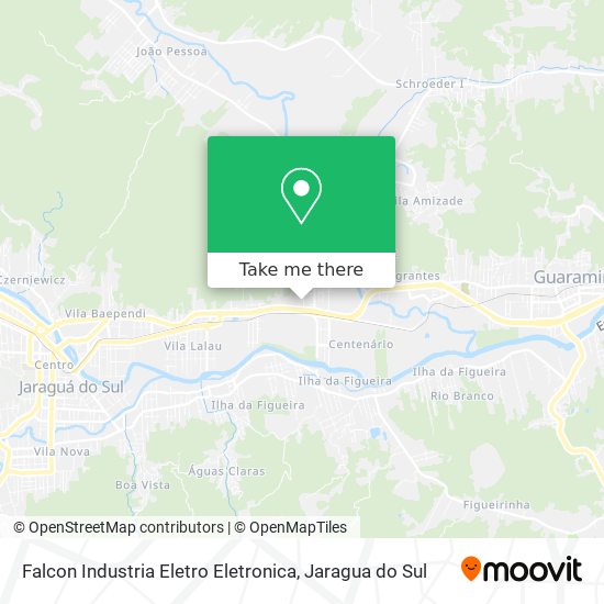 Mapa Falcon Industria Eletro Eletronica