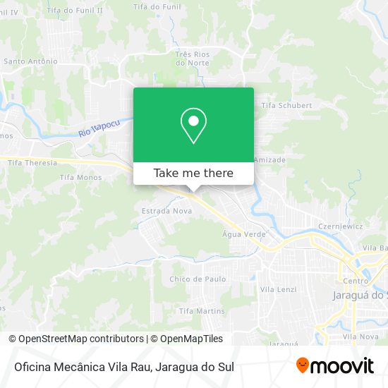 Oficina Mecânica Vila Rau map