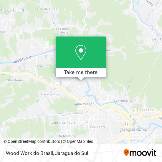 Wood Work do Brasil map