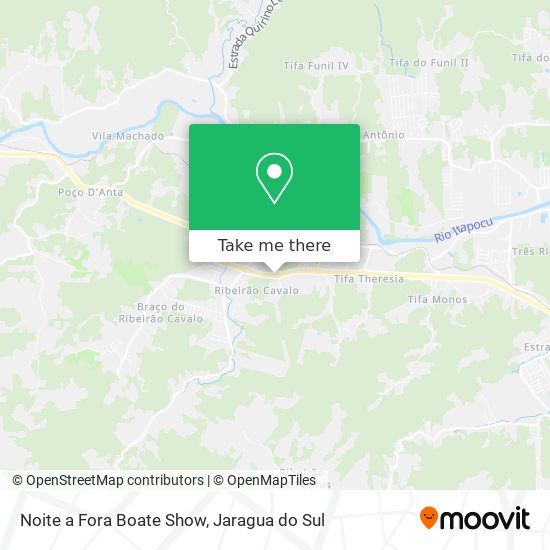 Noite a Fora Boate Show map