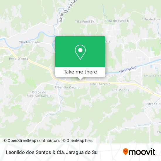 Leonildo dos Santos & Cia map