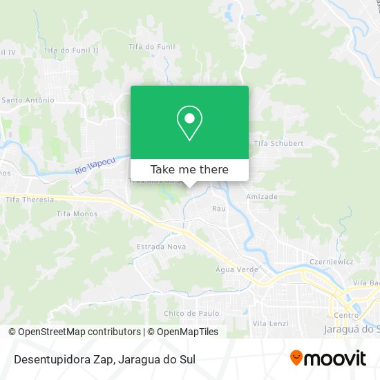 Desentupidora Zap map