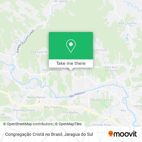 Congregação Cristã no Brasil map