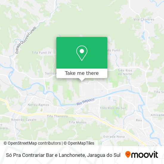Só Pra Contrariar Bar e Lanchonete map