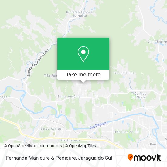 Mapa Fernanda Manicure & Pedicure