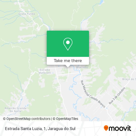 Estrada Santa Luzia, 1 map