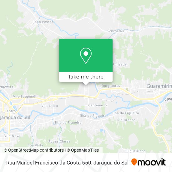 Rua Manoel Francisco da Costa 550 map