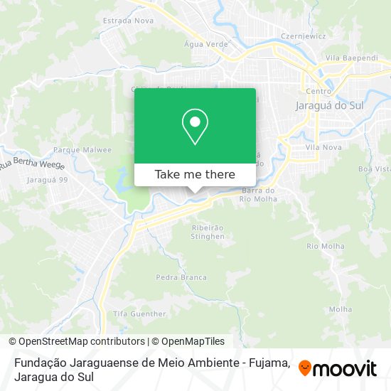 Fundação Jaraguaense de Meio Ambiente - Fujama map