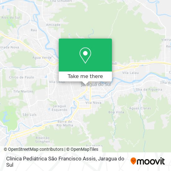 Clínica Pediátrica São Francisco Assis map