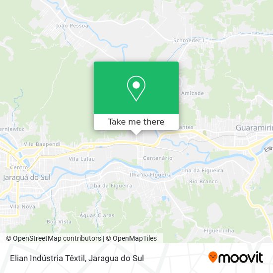 Mapa Elian Indústria Têxtil