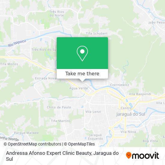 Andressa Afonso Expert Clinic Beauty map