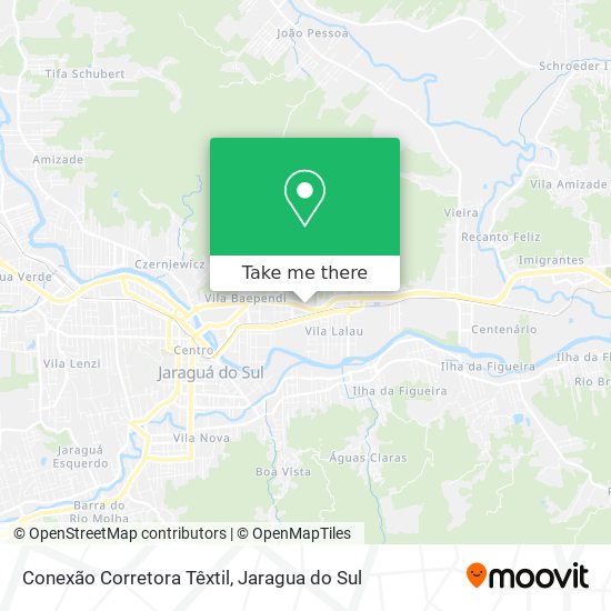 Conexão Corretora Têxtil map