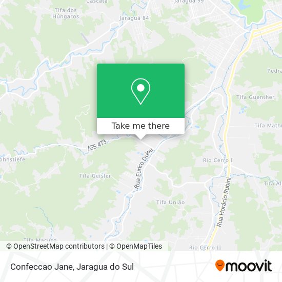 Confeccao Jane map