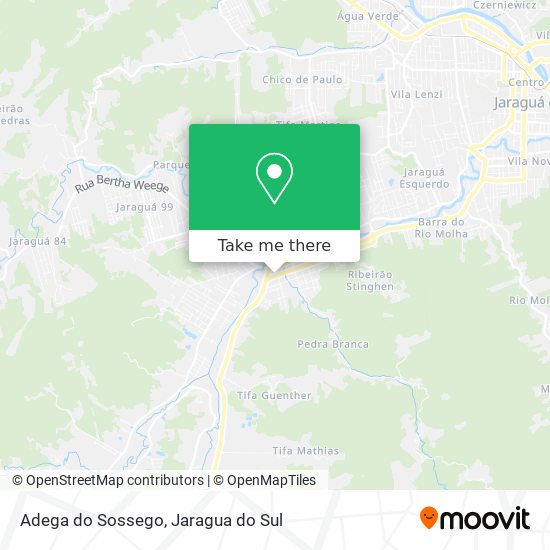 Adega do Sossego map