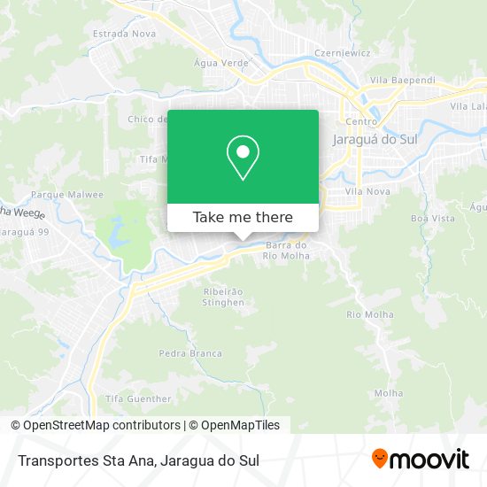 Transportes Sta Ana map