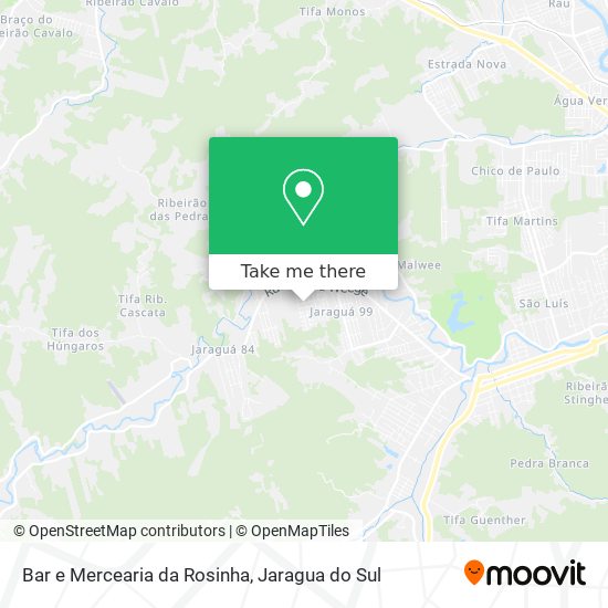 Bar e Mercearia da Rosinha map