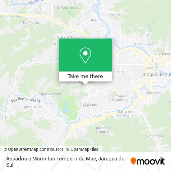 Assados e Marmitas Tempero da Mae map