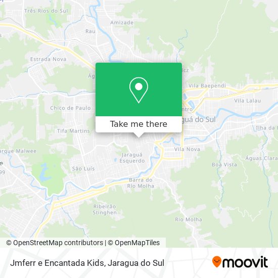 Mapa Jmferr e Encantada Kids