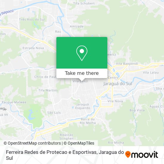 Ferreira Redes de Protecao e Esportivas map