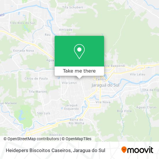 Heidepers Biscoitos Caseiros map
