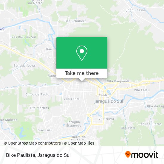 Mapa Bike Paulista