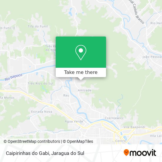 Mapa Caipirinhas do Gabi