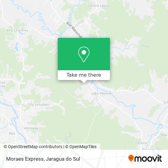 Mapa Moraes Express